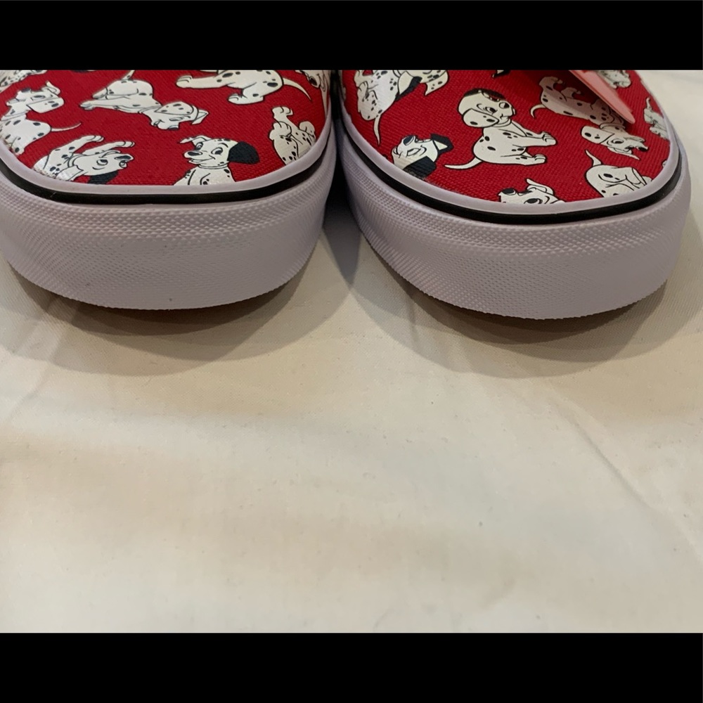 Vans X Disney 101 Dalmatians Red Vans Sneakers RARE & Cool Collector’s Item - Picture 5 of 12